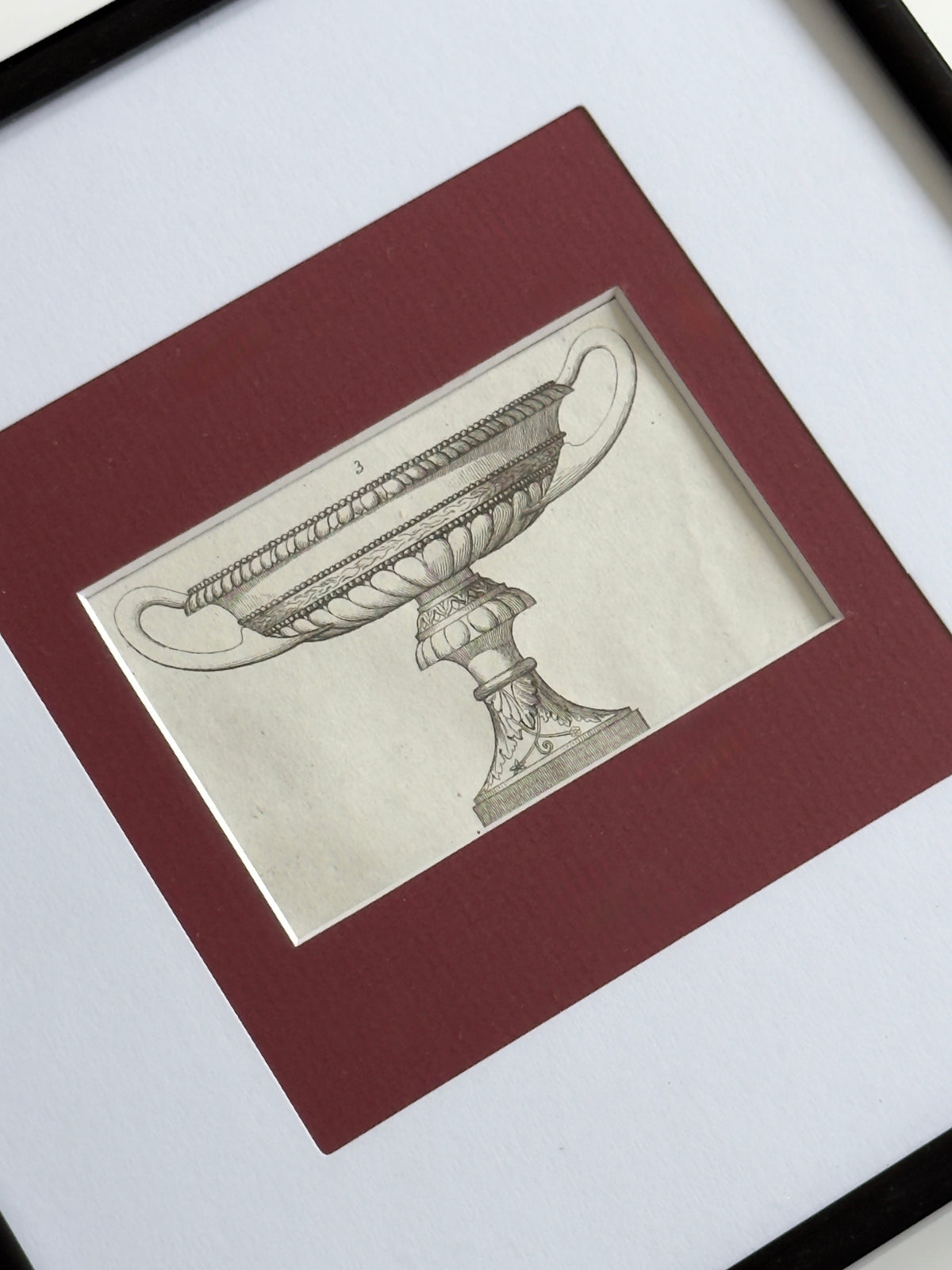 The Ancient Vessel — Framed Illustration, 1835