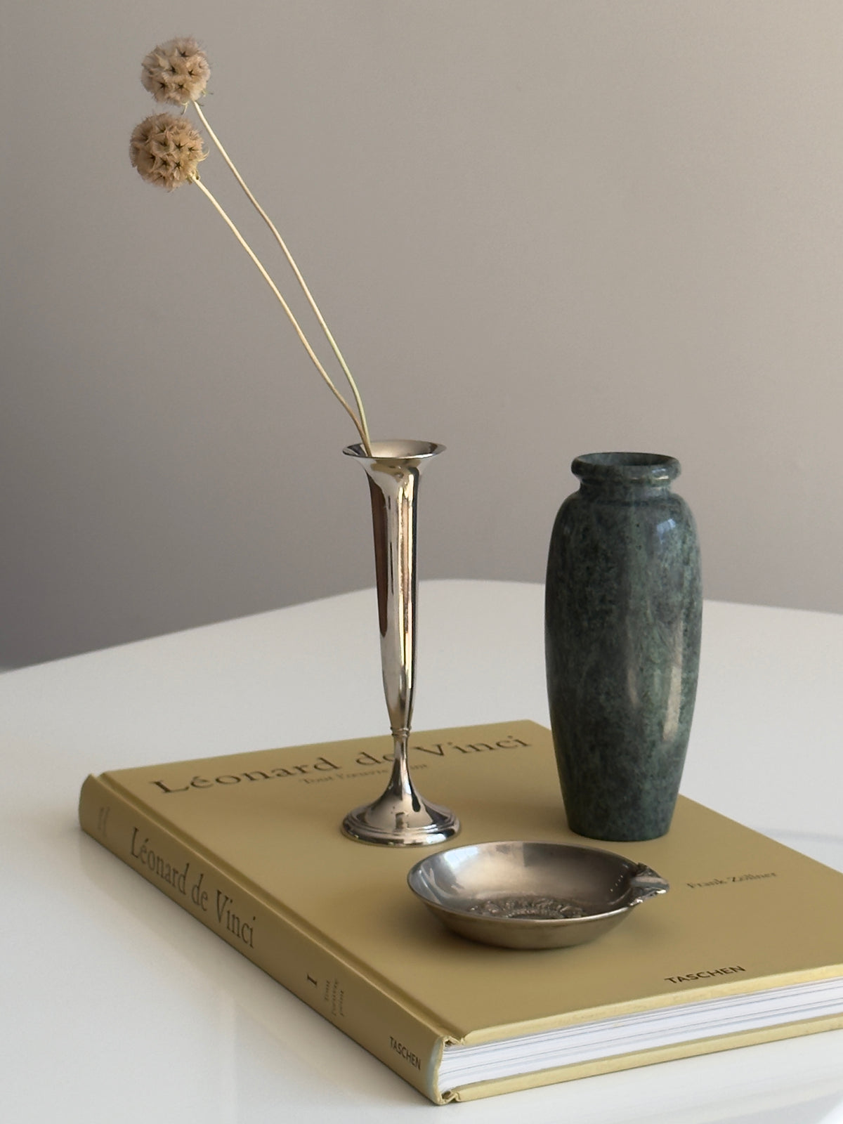 Silver Plate Trumpet Bud Vase