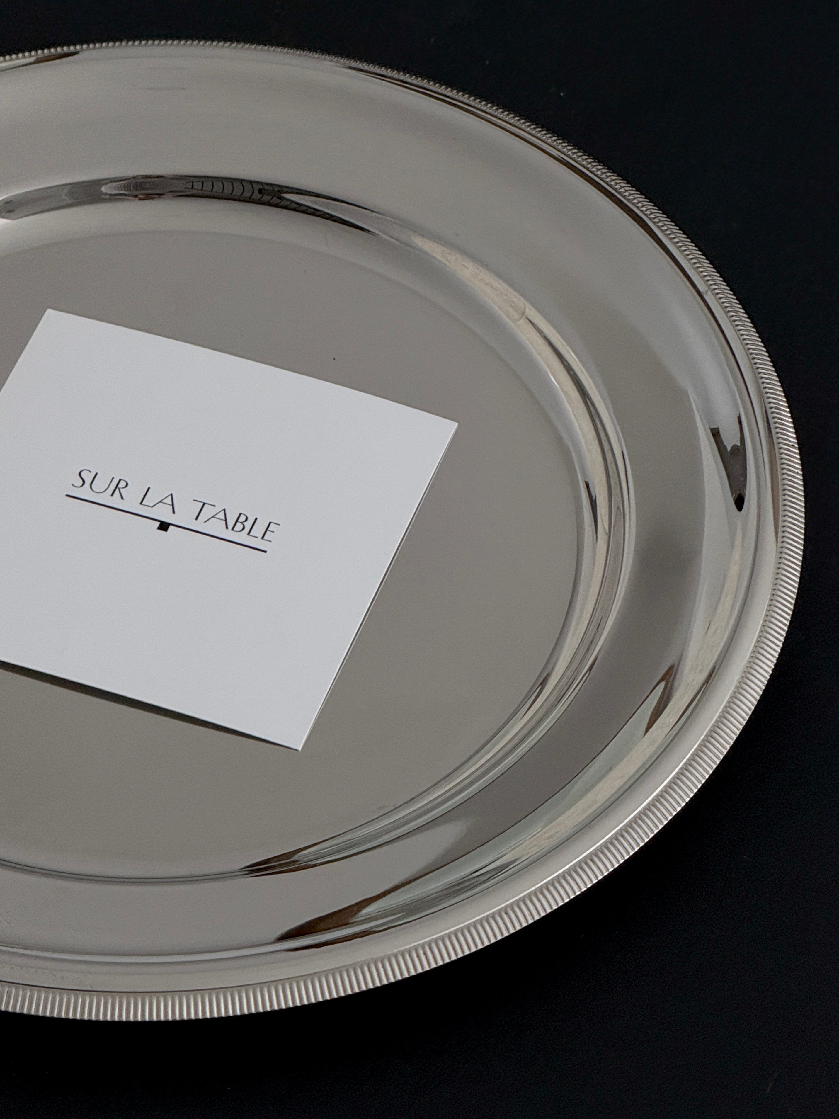 Letang Rémy Polished Stainless Steel Serving Tray