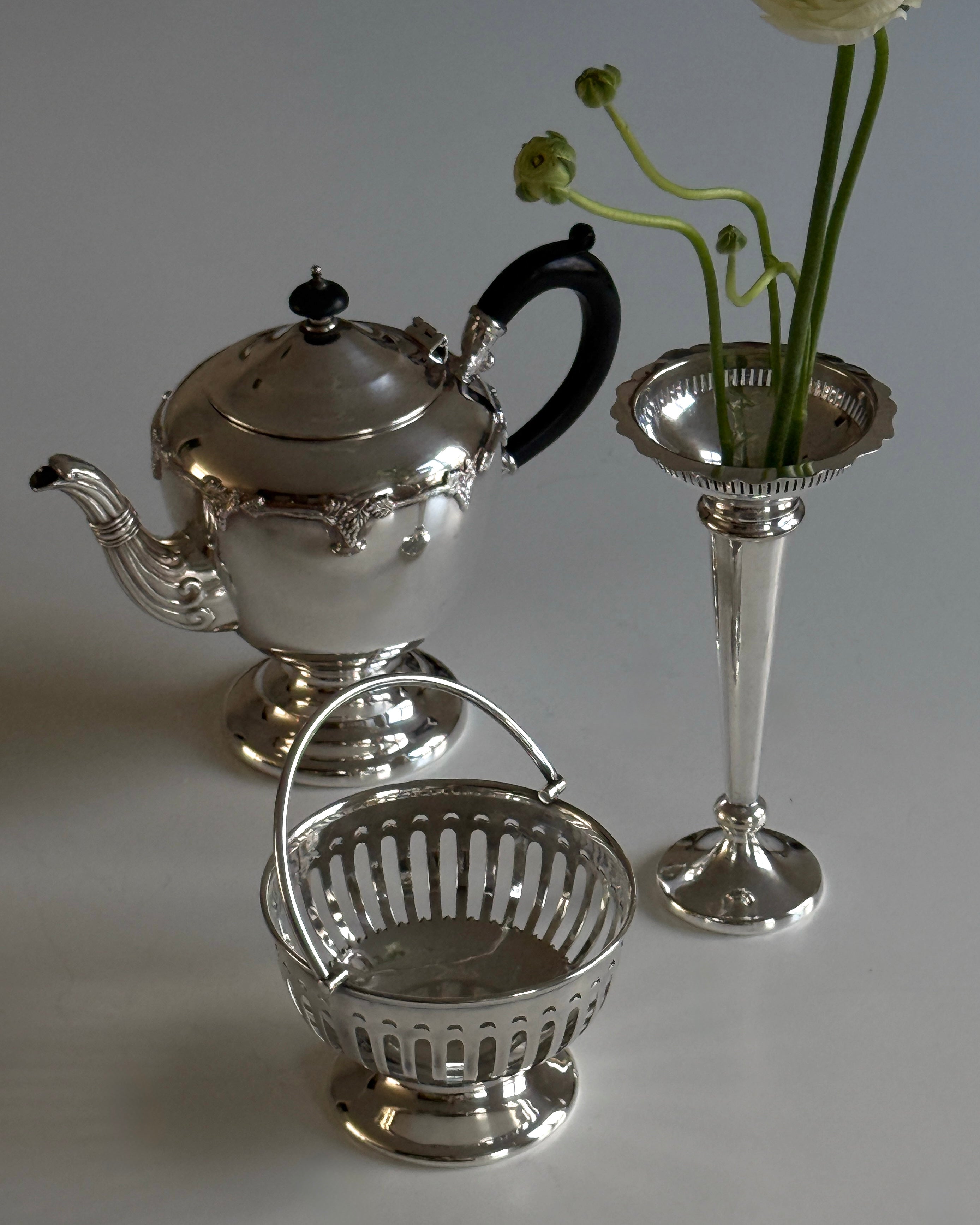 BIRKS Silver Plate Basket