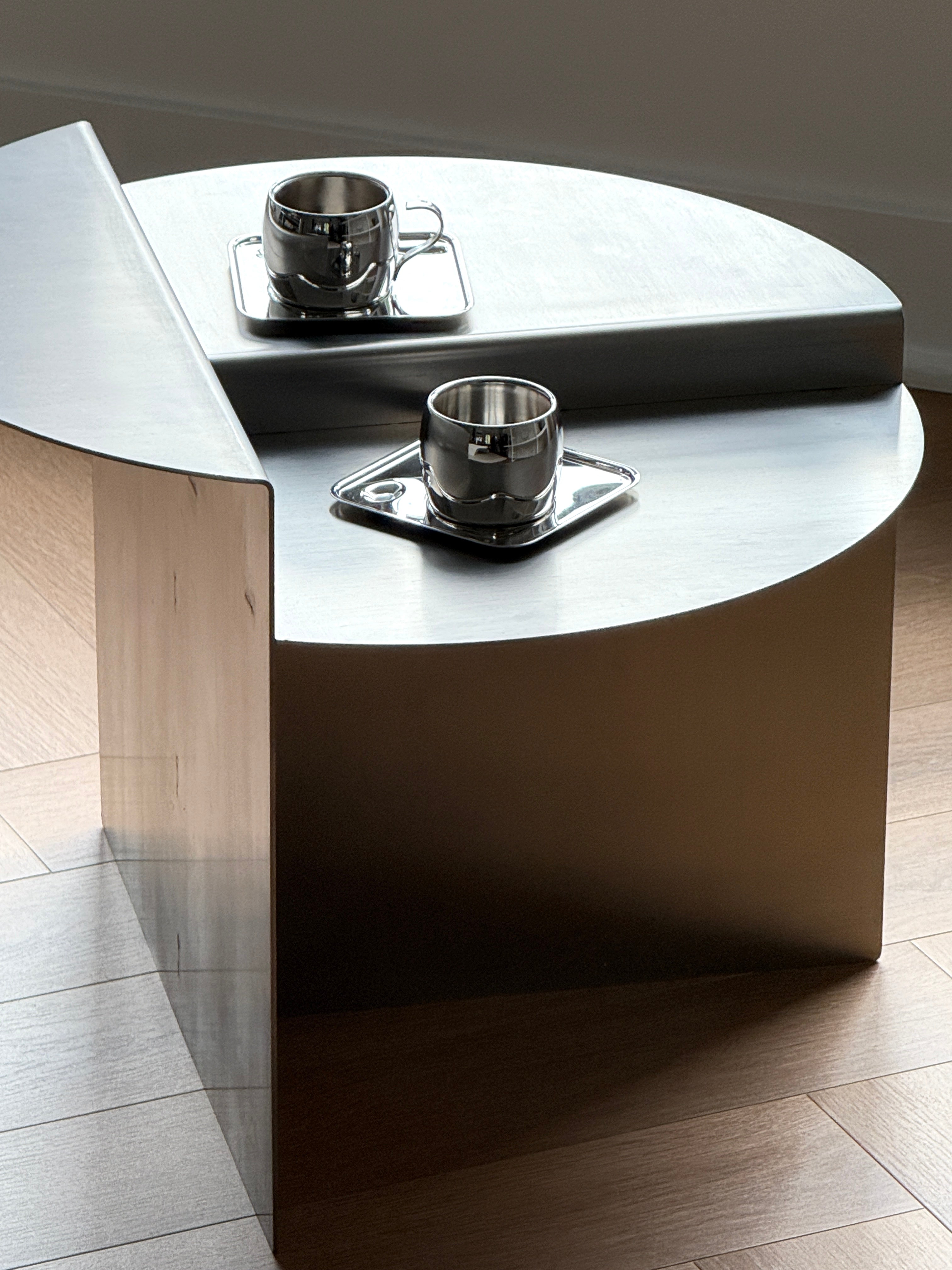 Stainless Steel Espresso Cup Set (set of 2)
