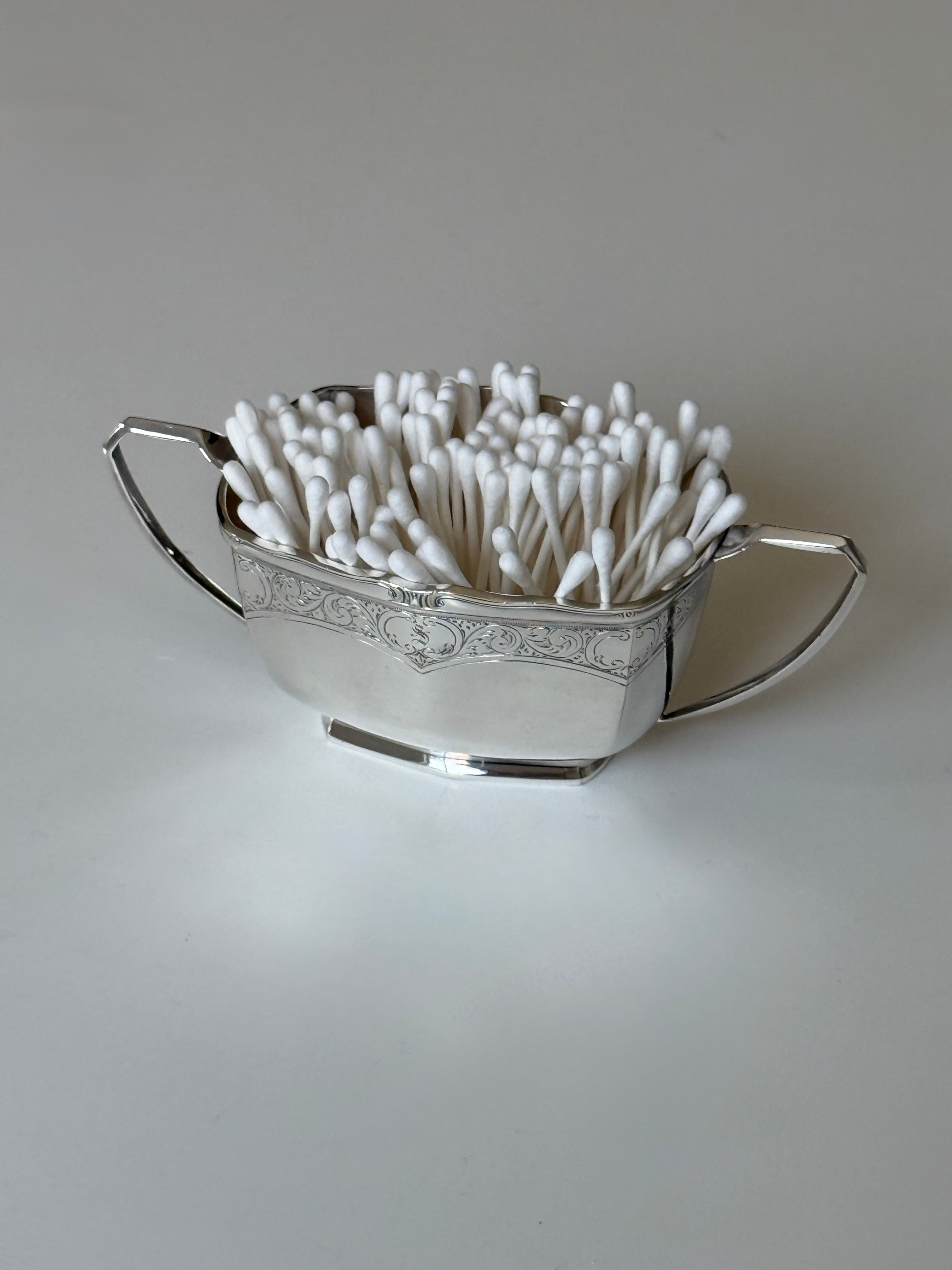 English Monogram Sugar Bowl
