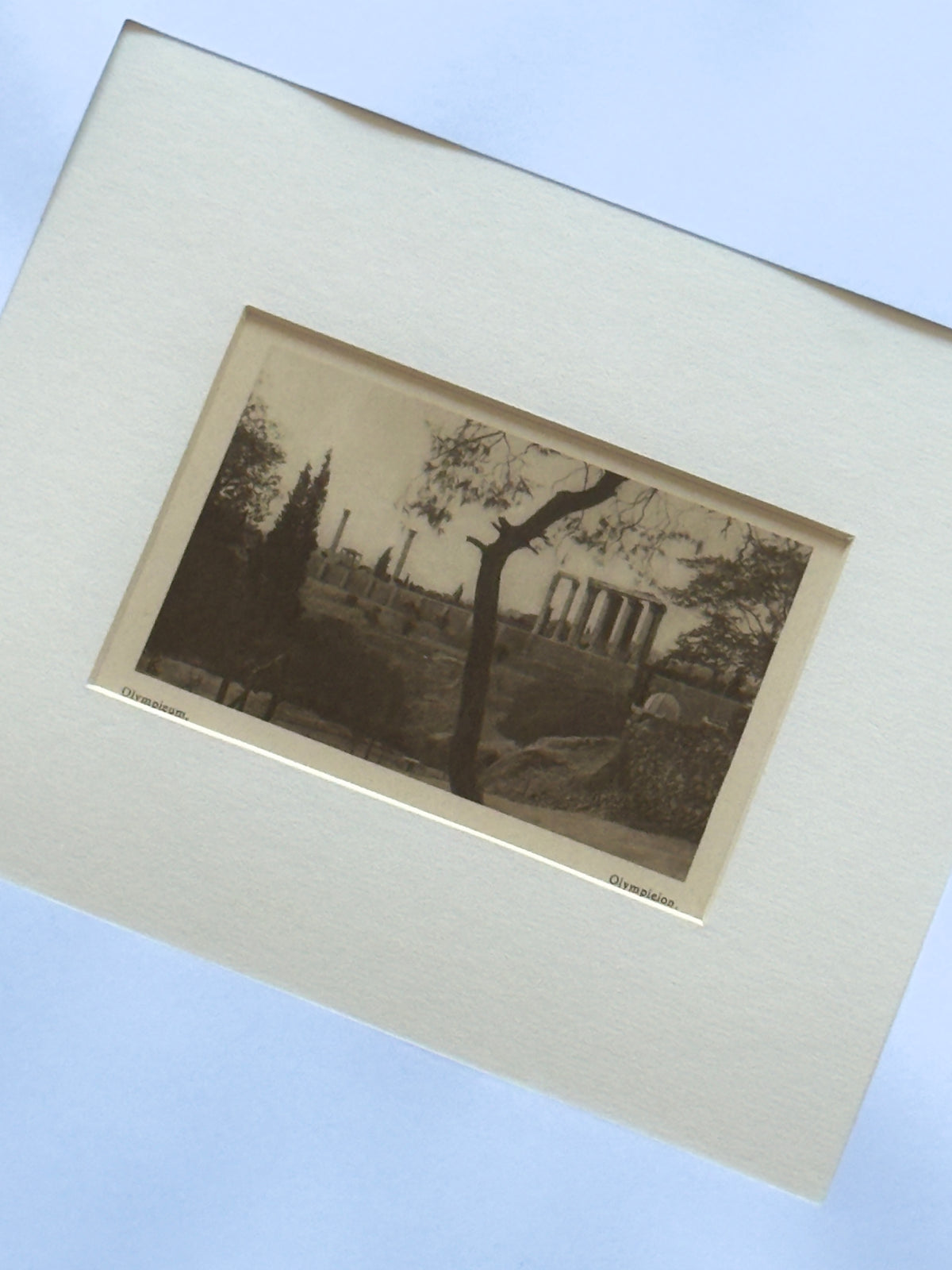 Olympieion — Framed Photographic Print, 1950