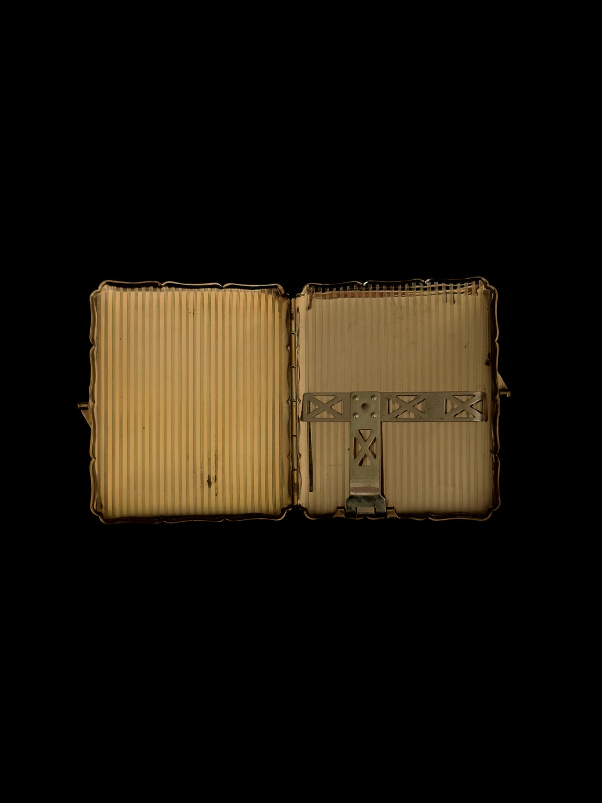 1950s Stratton Floral Cigarette & Card Case — England