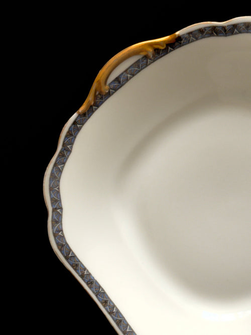 1930s French Limoges Porcelain Serving Platter