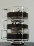 Joe Colombo Coffee Cups & Saucers 1960s (Set of 4)