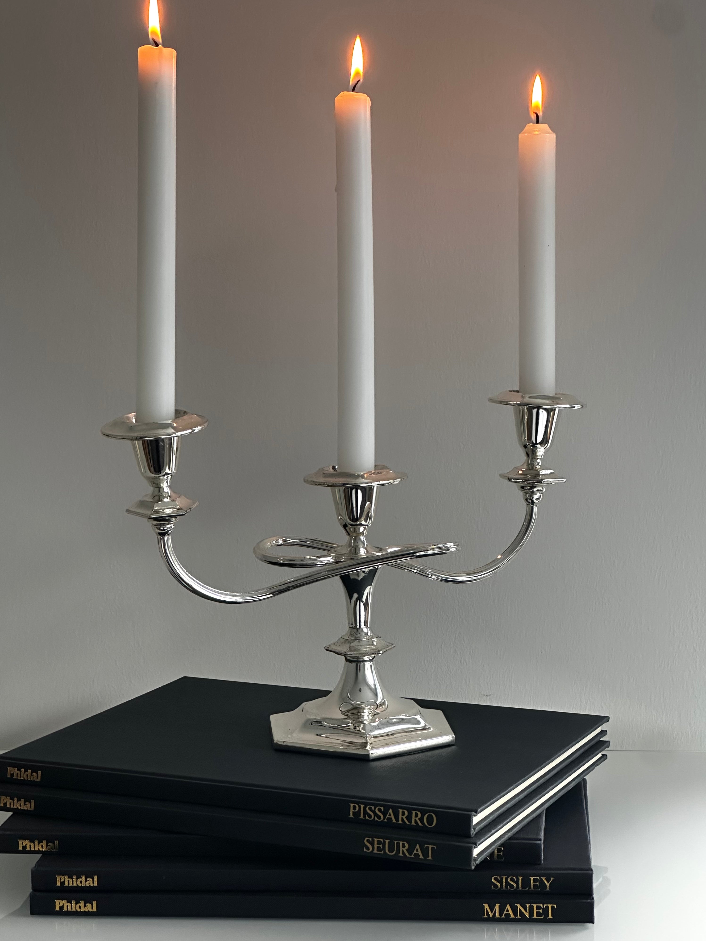 Silver Plated Candelabra