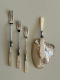 Antique Mother of Pearl Hors D’œuvre Cutlery Set