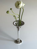 English Silver Plate Vase