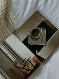 Stainless Steel Espresso Cup Set (set of 2)