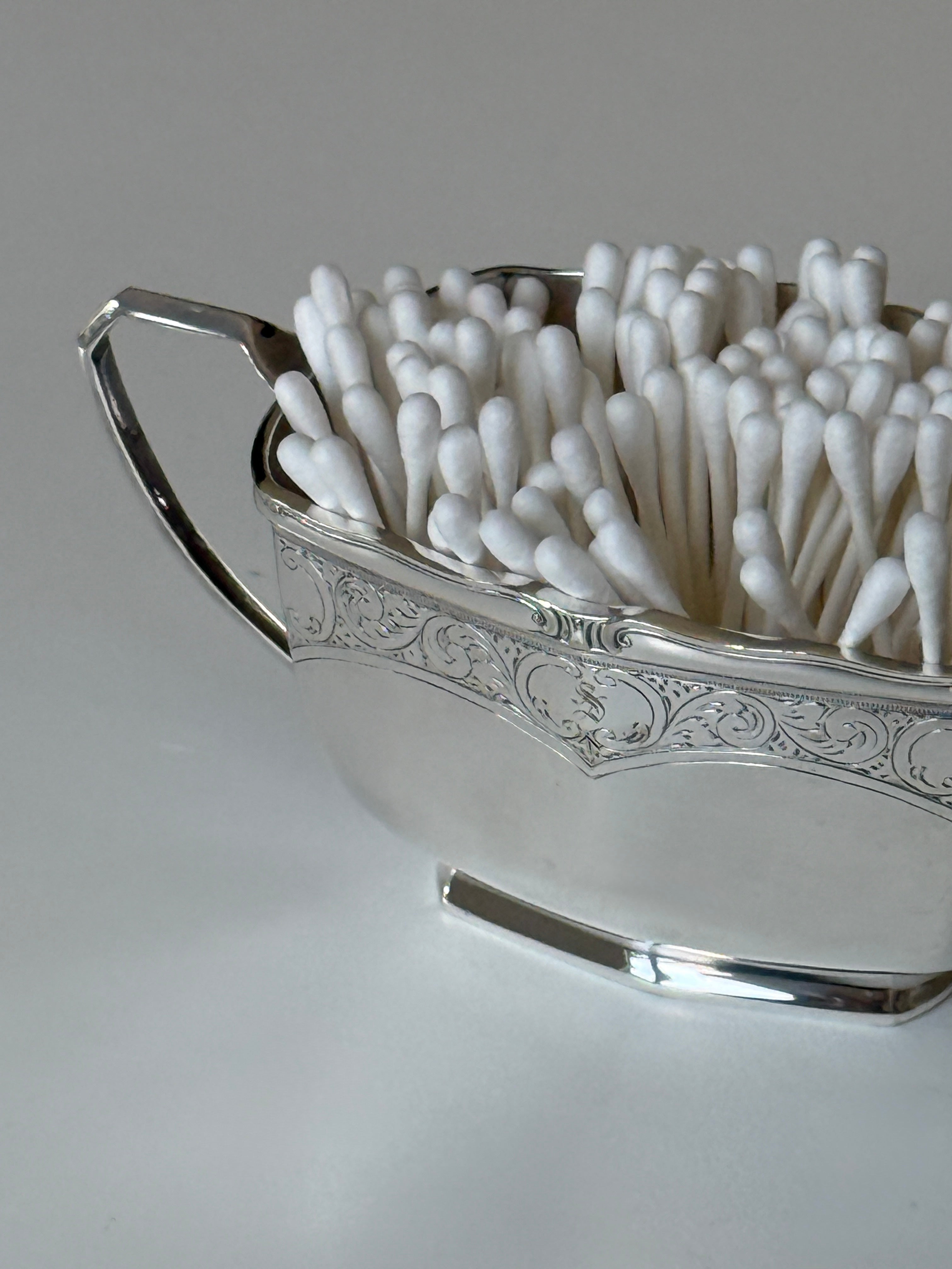 English Monogram Sugar Bowl