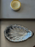 Chrome Clam Shell Trinket Dish