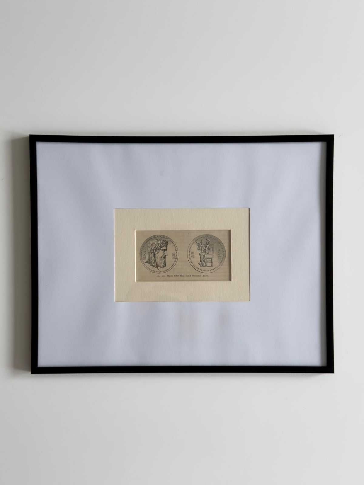 Empreintes de la Grèce — Framed Illustration, by François Pouqueville 1835