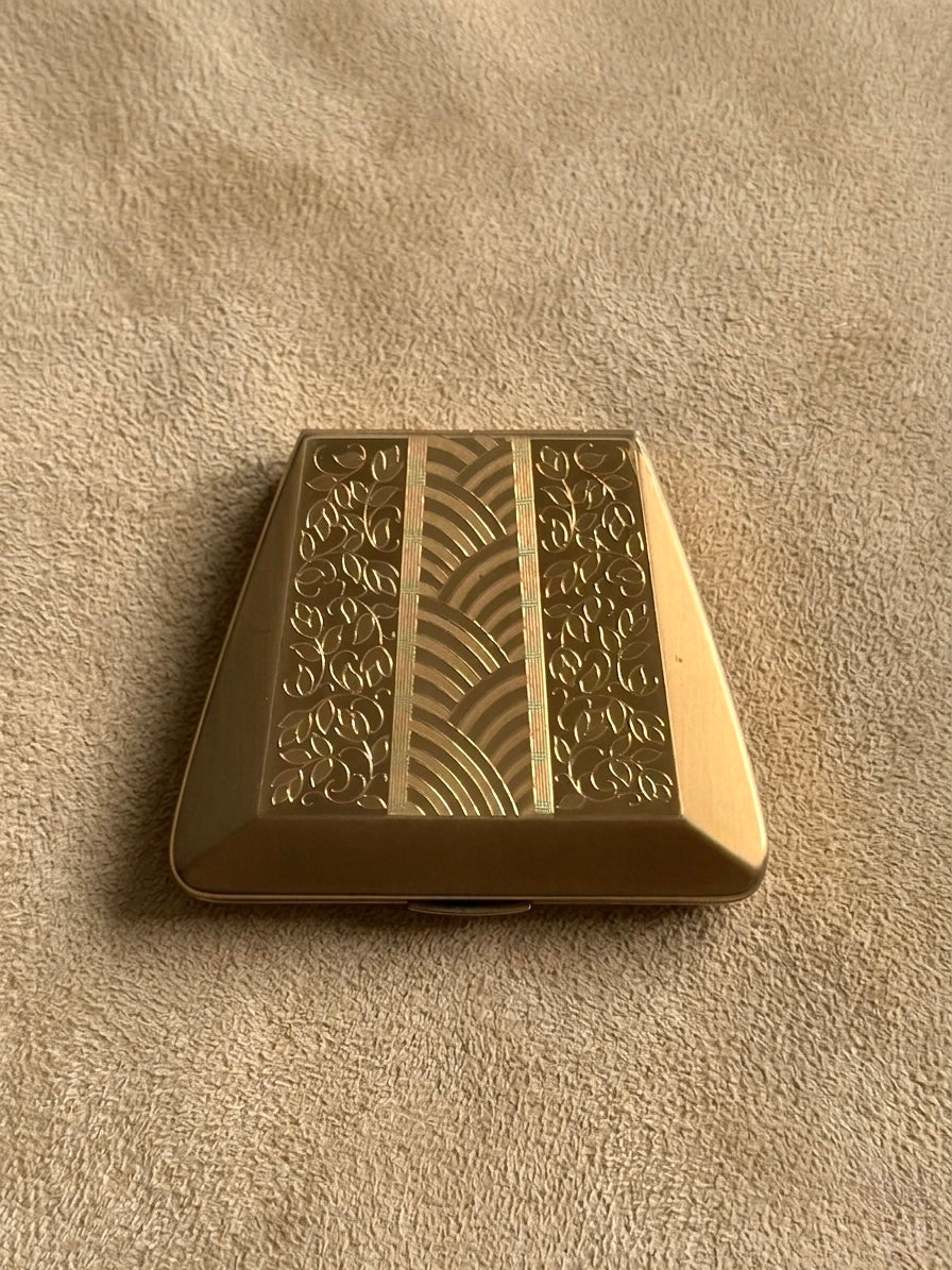 1940s Art Deco Pocket Mirror