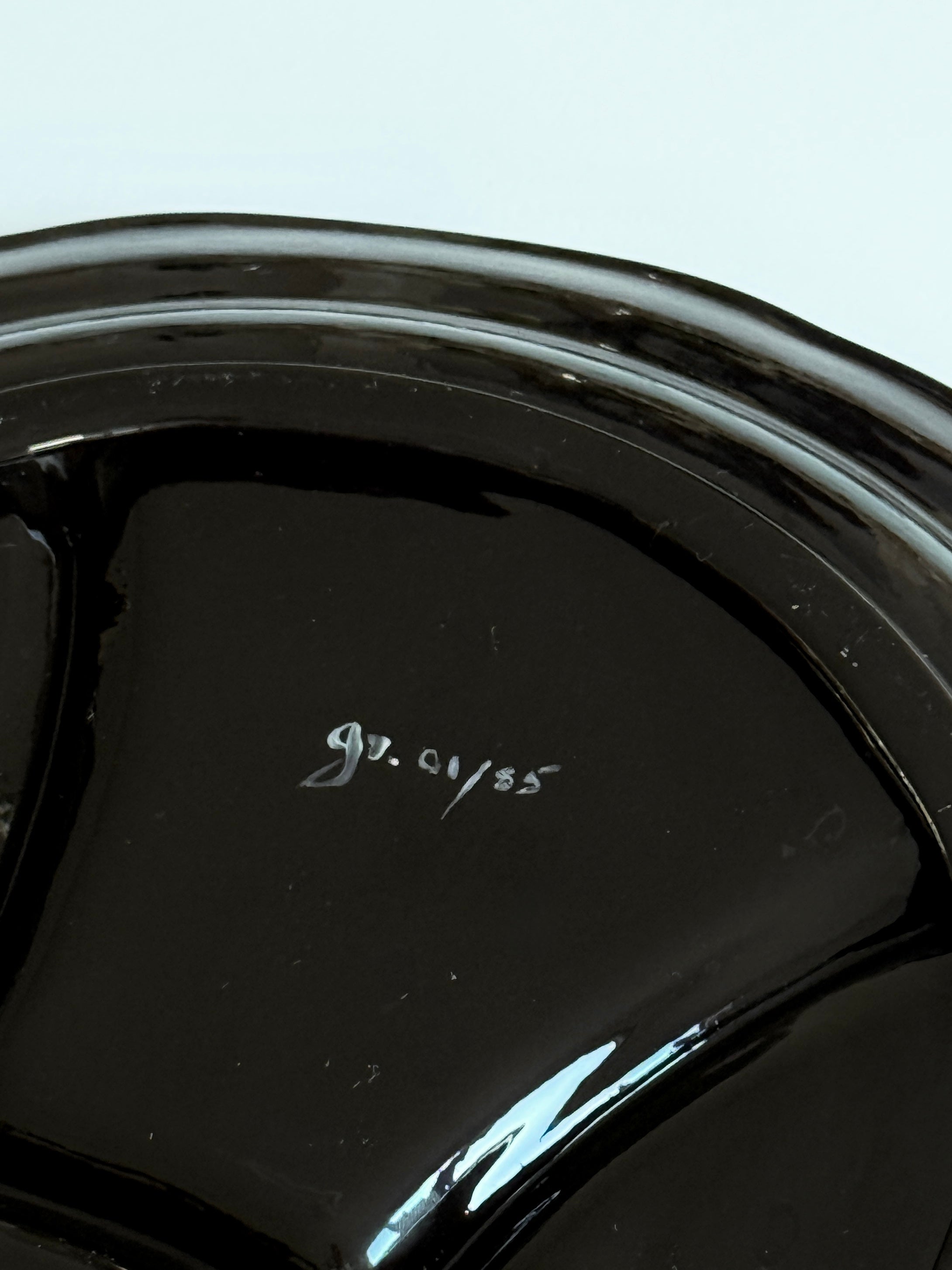Ceramic Divided Plates 1985 (set of 4)