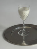 Crystal Wine Glasses by Cristal D'Arques Durand Fontenay (set of 4)