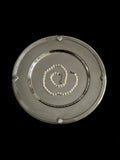 Shell Ornate Silver Plate Dish