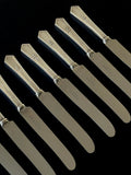 Antique Anchor Dinner Knife 1920s (set of 8)