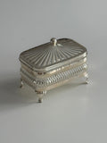 English Silver Plate Butter Dish