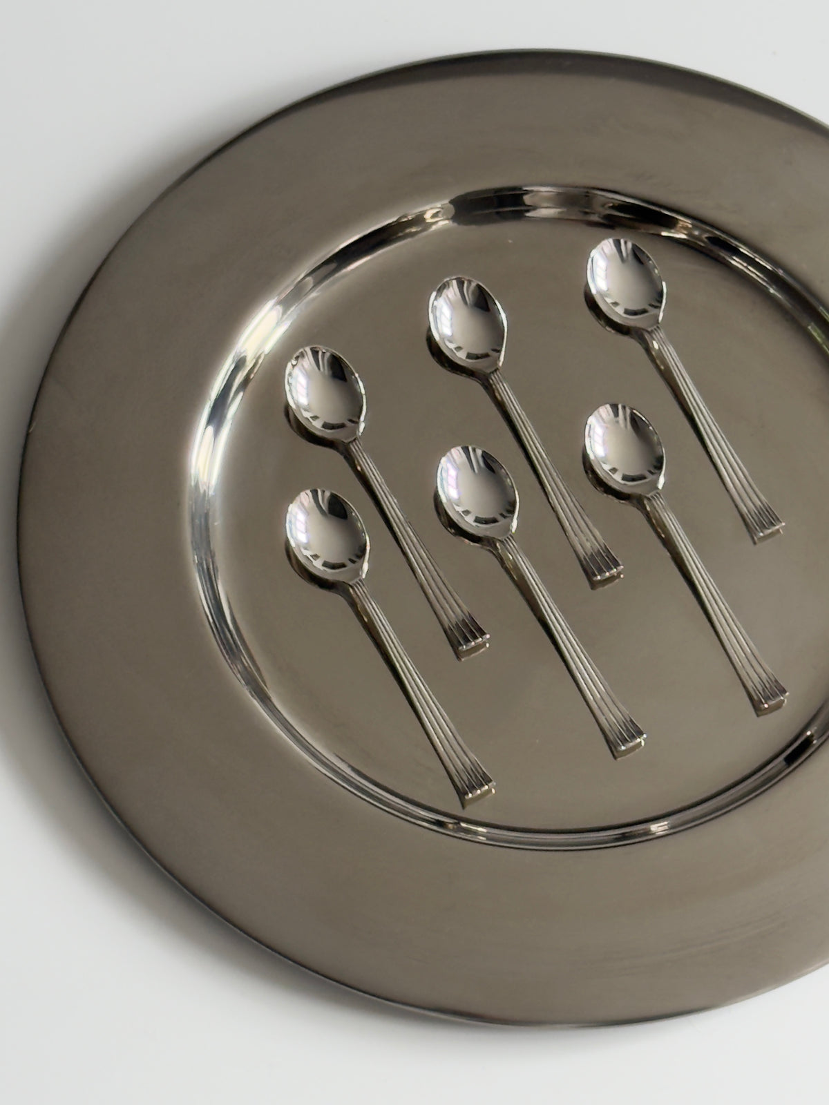 Silver Plate Tea Spoons — Set of 6