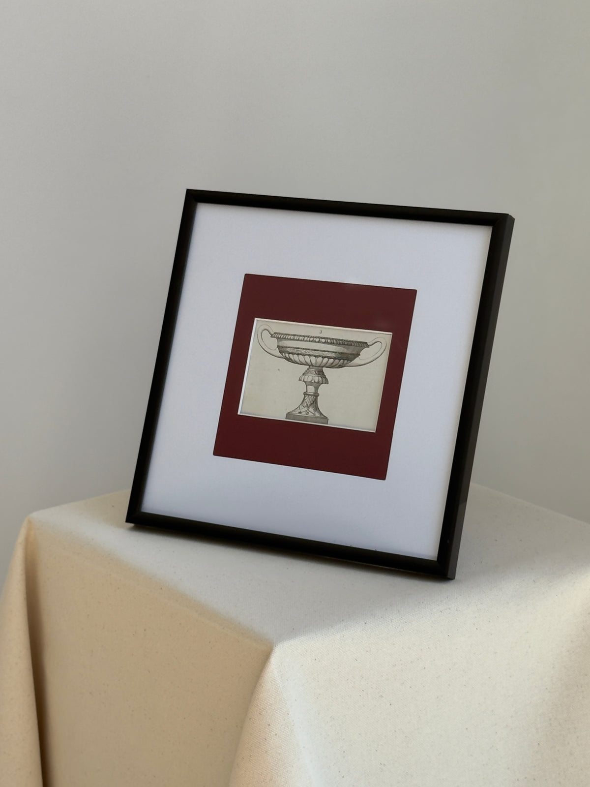 The Ancient Vessel — Framed Illustration, 1835
