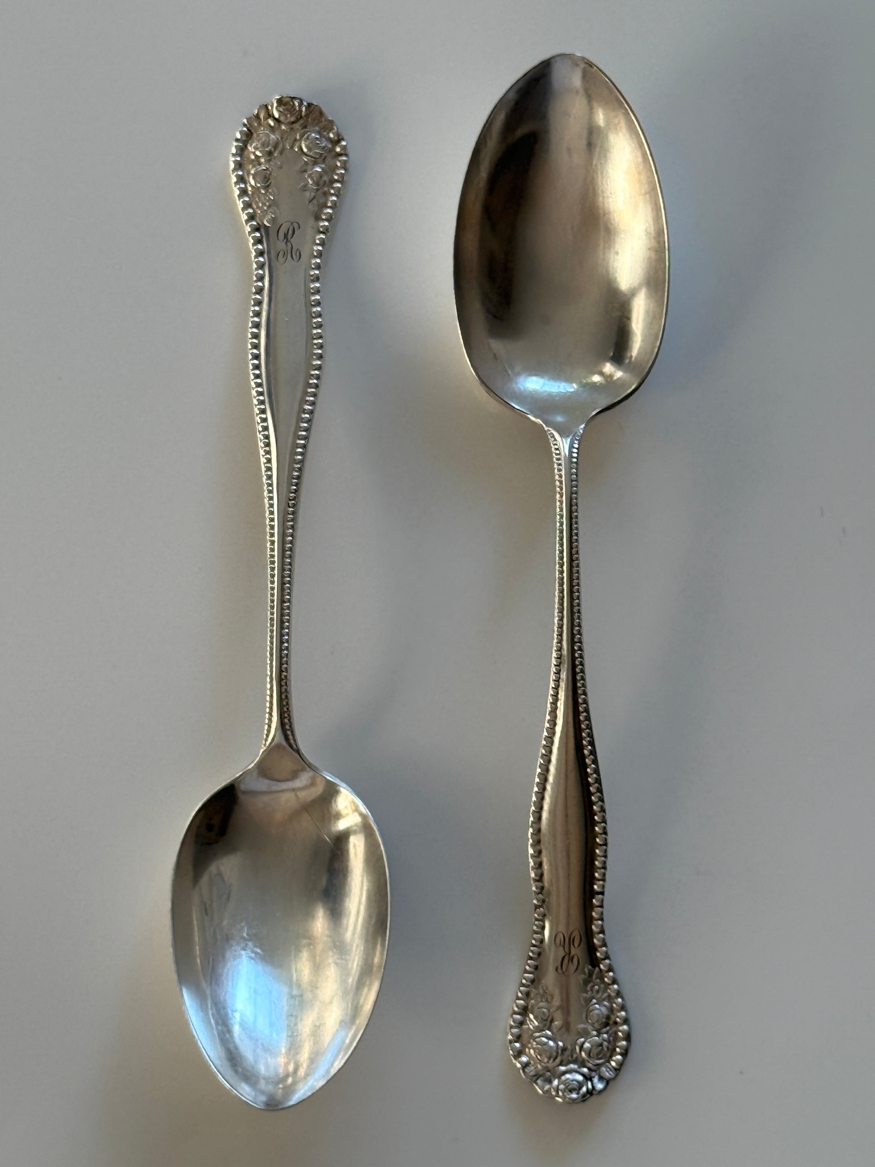 Monogram Birks Serving Spoon (set of 2)
