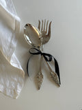 Ornate Salad Serving Utensils