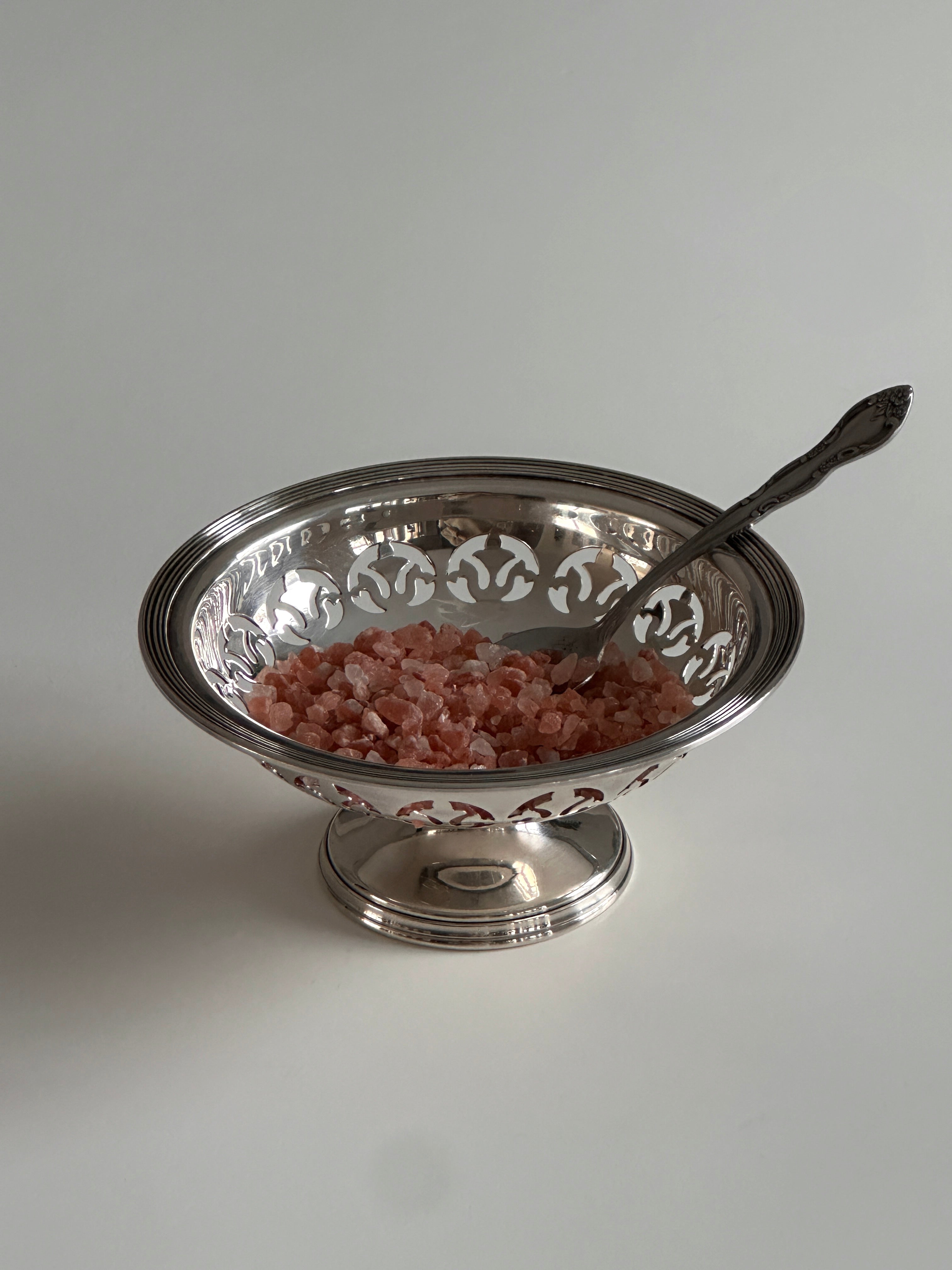 English Art Deco Silver Plate Bowl