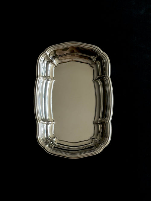 Adorned Italian Steel Tray