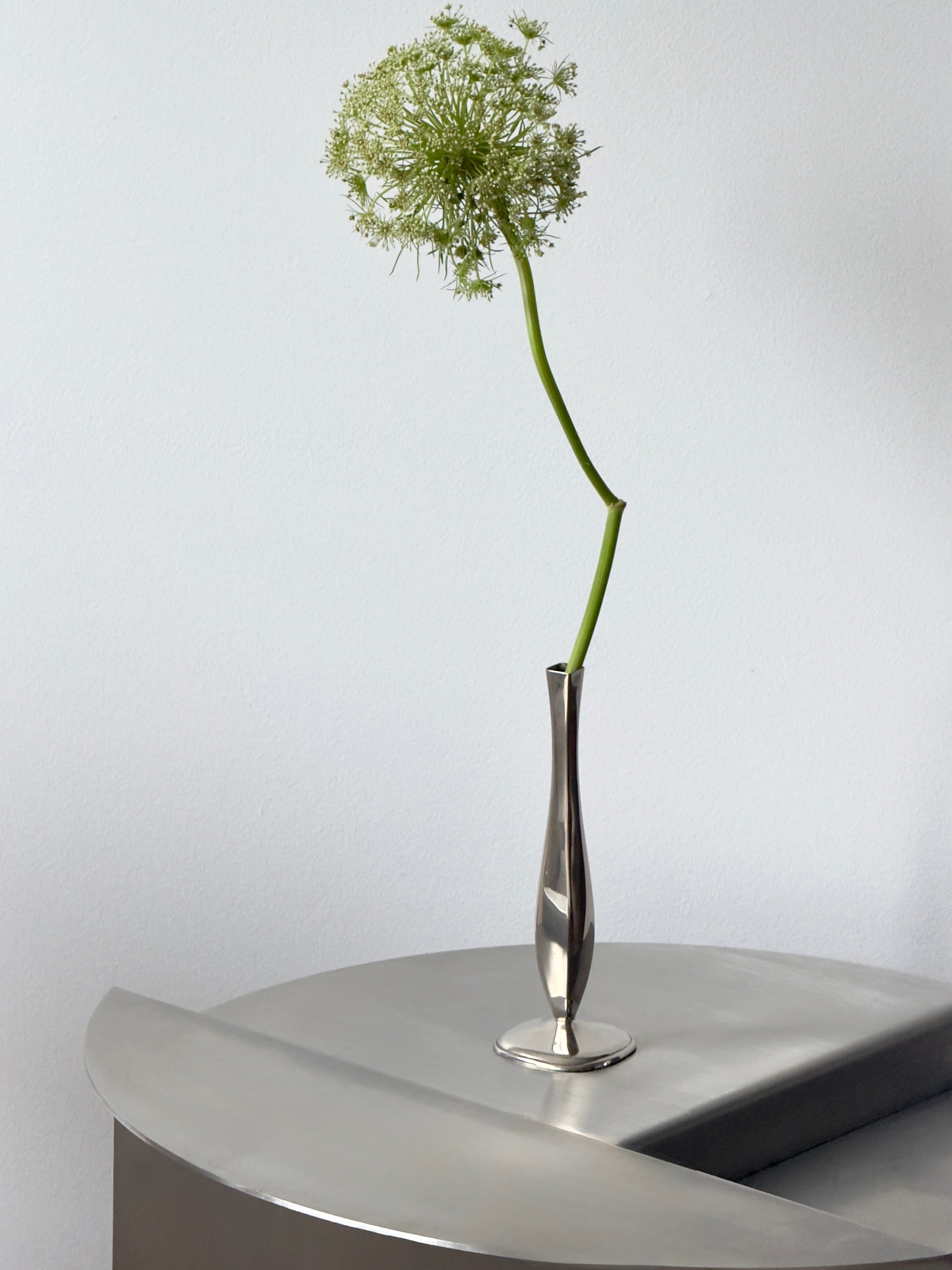 Art Deco Silver Plated Bud Vase