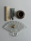 Fan Shaped Serving Plates (set of 4)