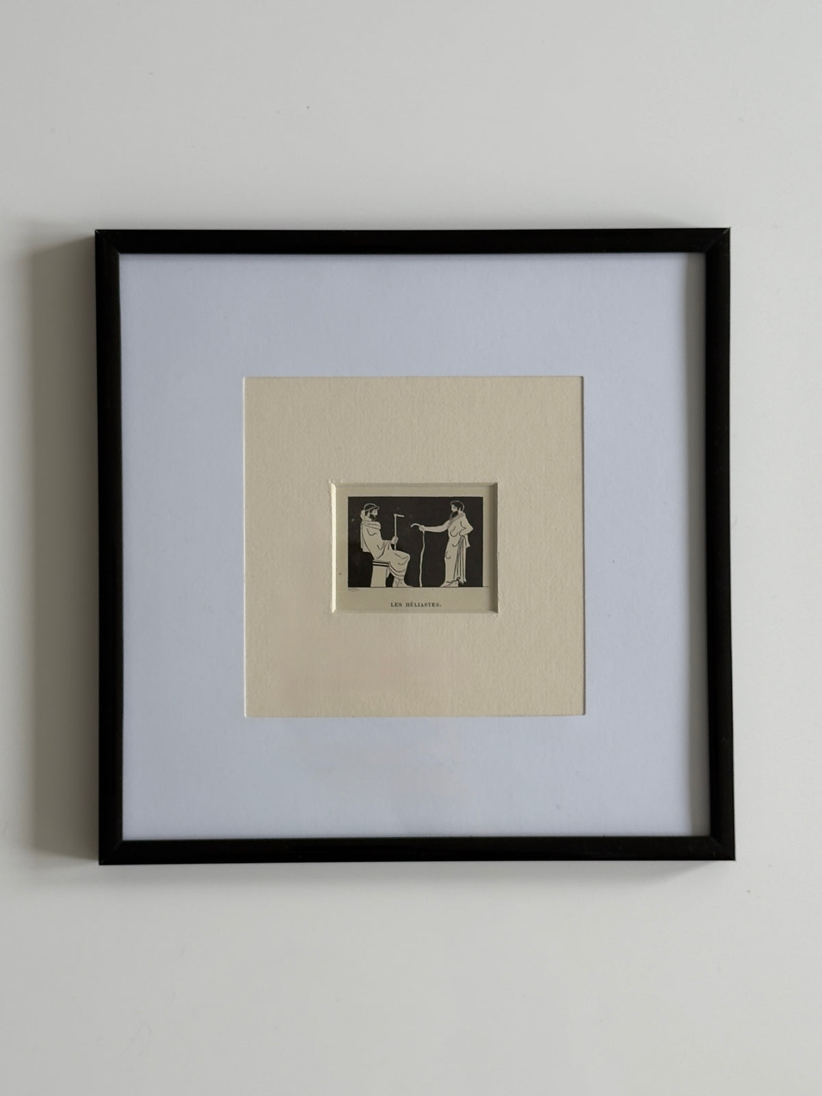 Les Héliastes — Framed Illustration, 1920