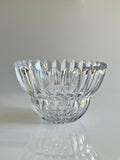 Vintage Mikasa Ice Palace Lead Crystal Centerpiece Bowl