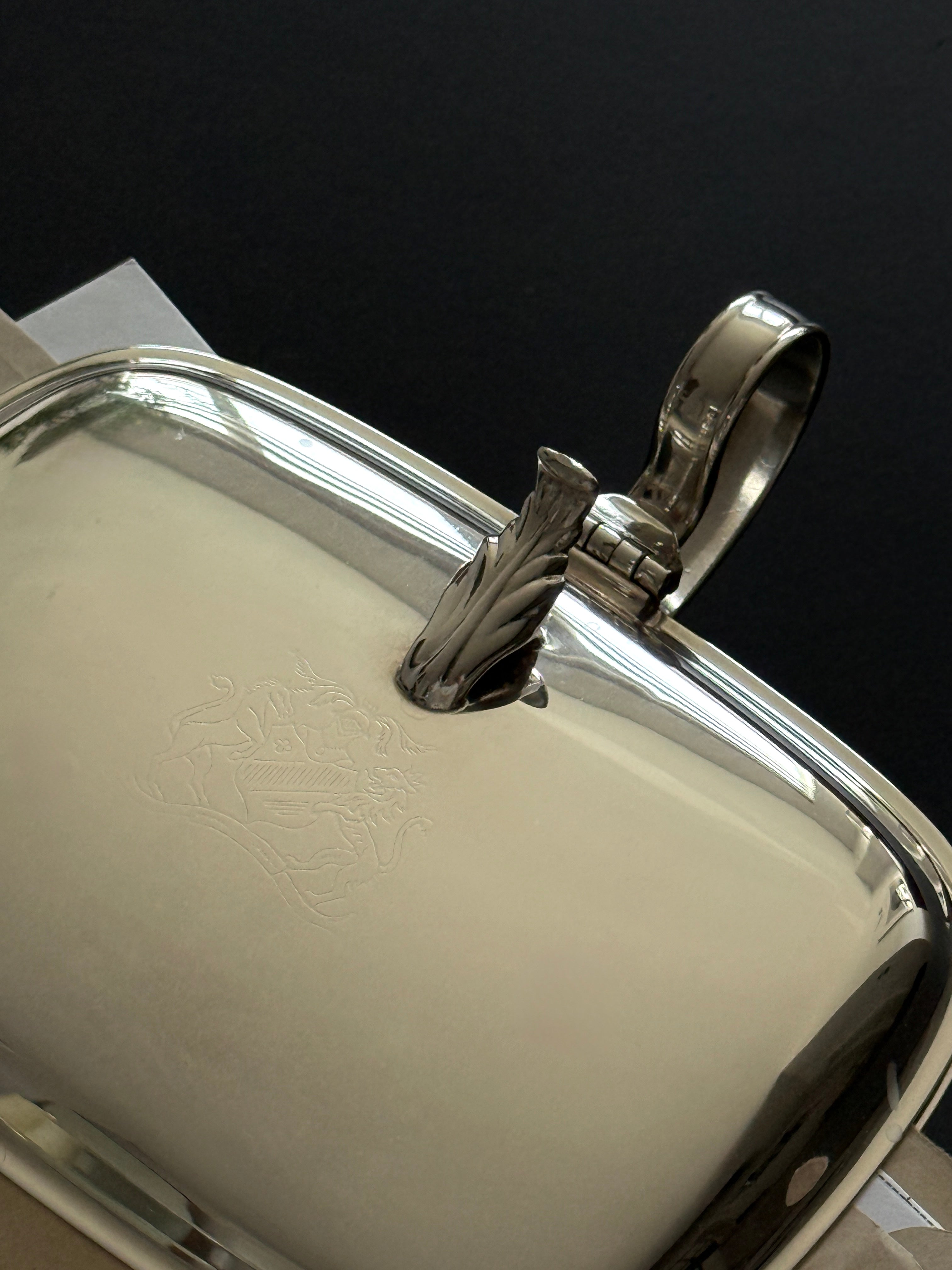 English Silver Plated Silent Butler