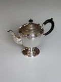 Adorned Silver Plate Tea/Coffee pot