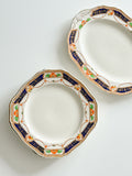 1930s Alfred Meakin Royal Caledonia Imari Plates and Serving Plater