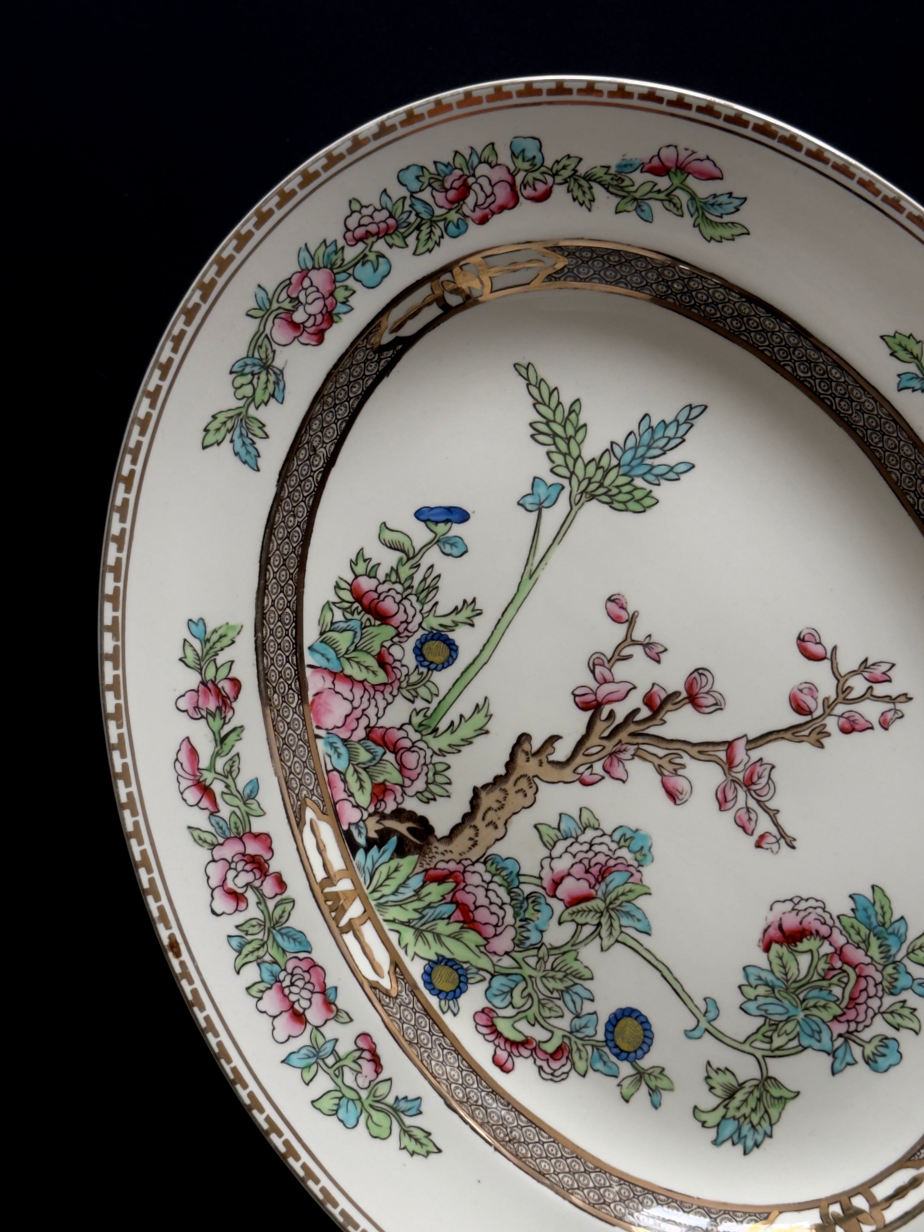 Alfred Meakin Bengal 1940s Large Oval Platter - England
