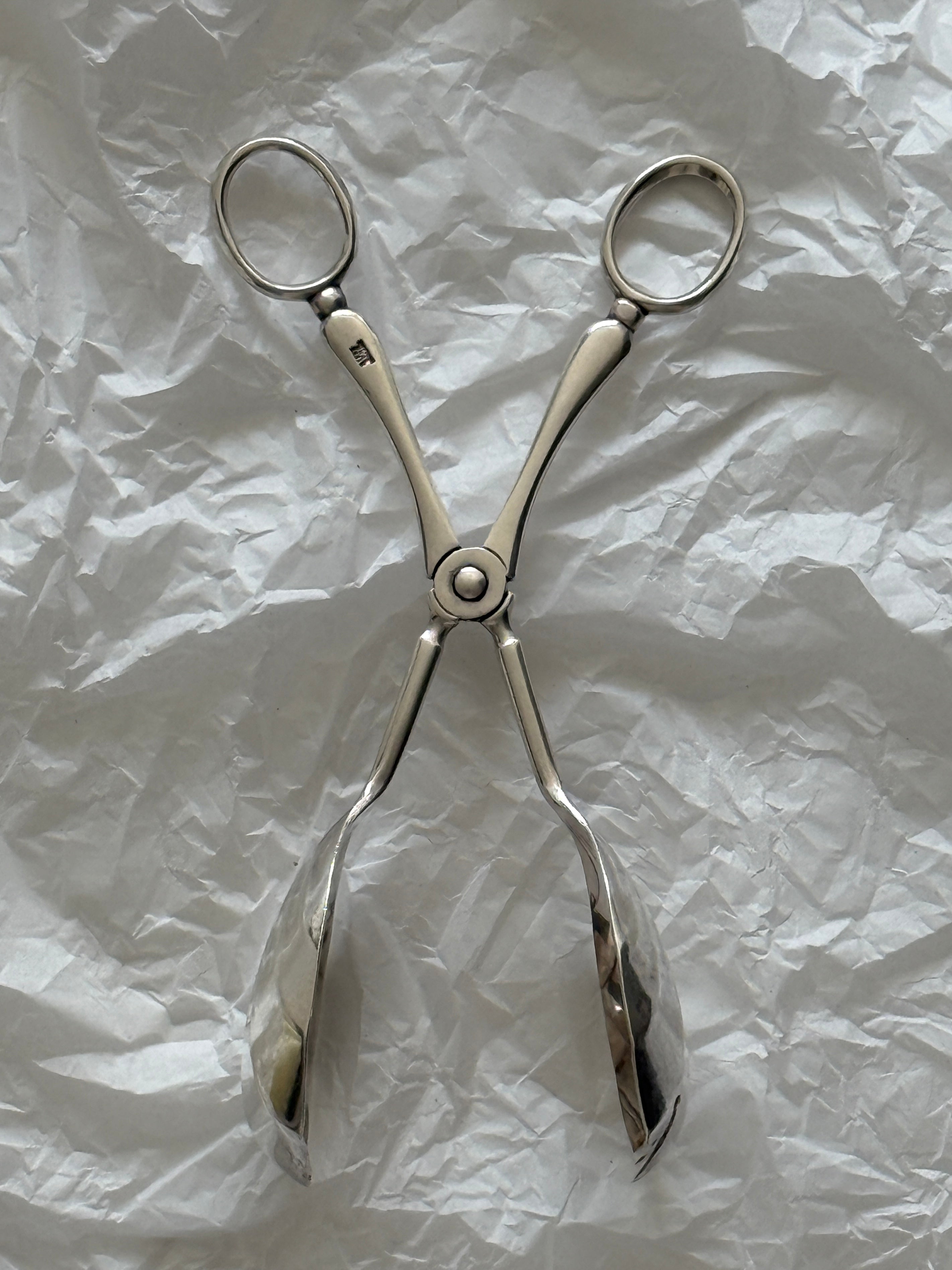 BIRKS Silver Plate Salad Server Tongs