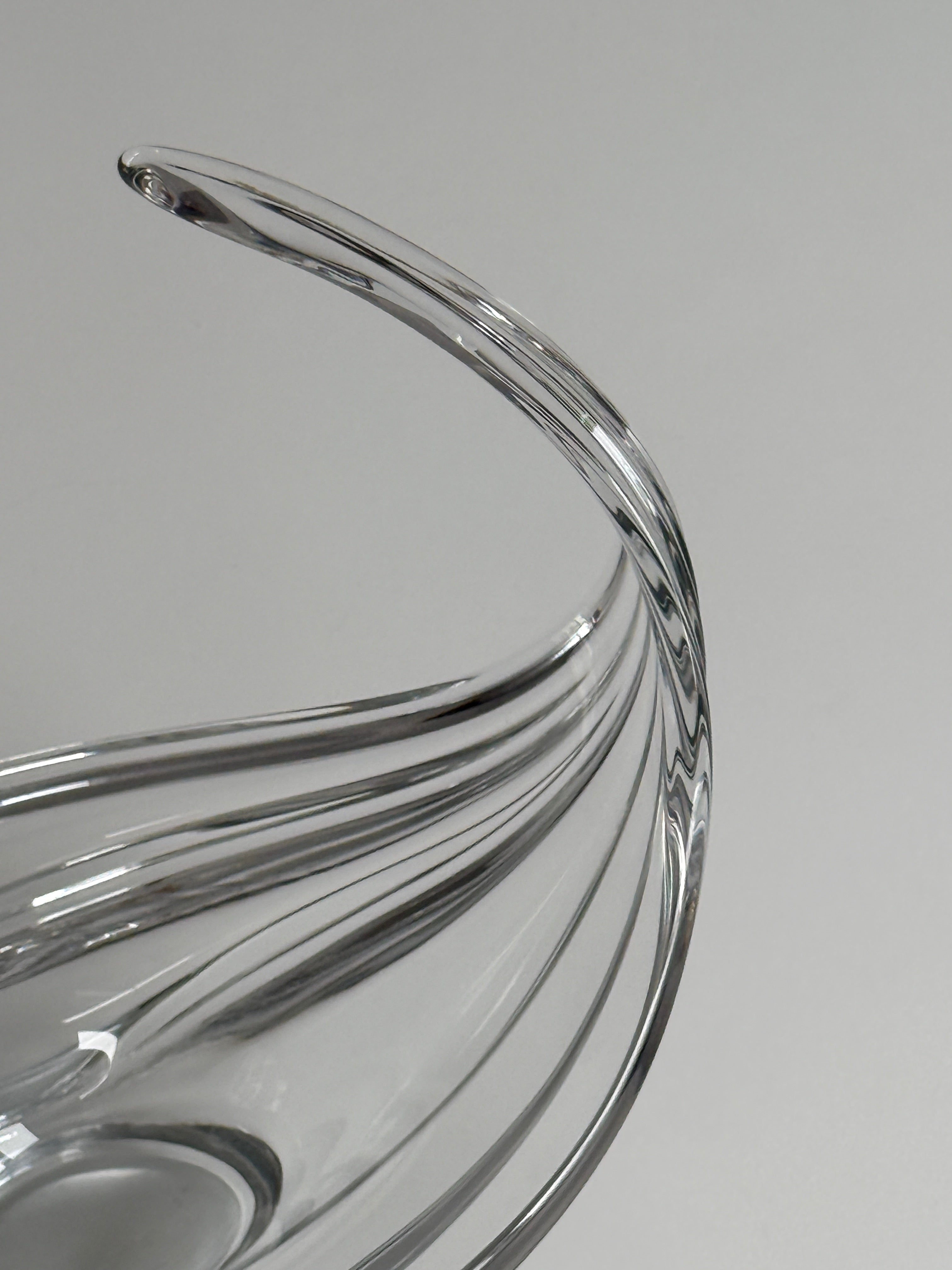 1960s Vannes-le-Châtel Glass Sculptural Centerpiece - France