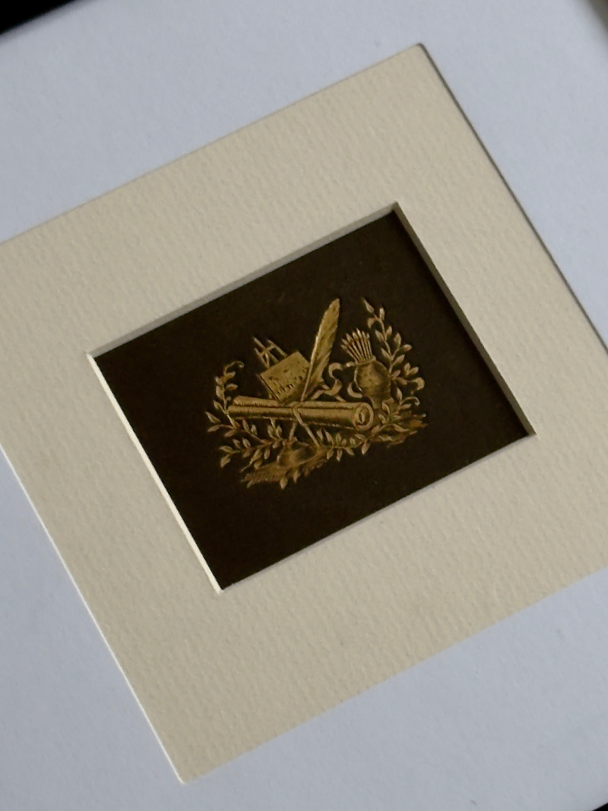The Golden Quill — Framed Illustration, 1921