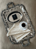 Antique Large Silver Plated Tray