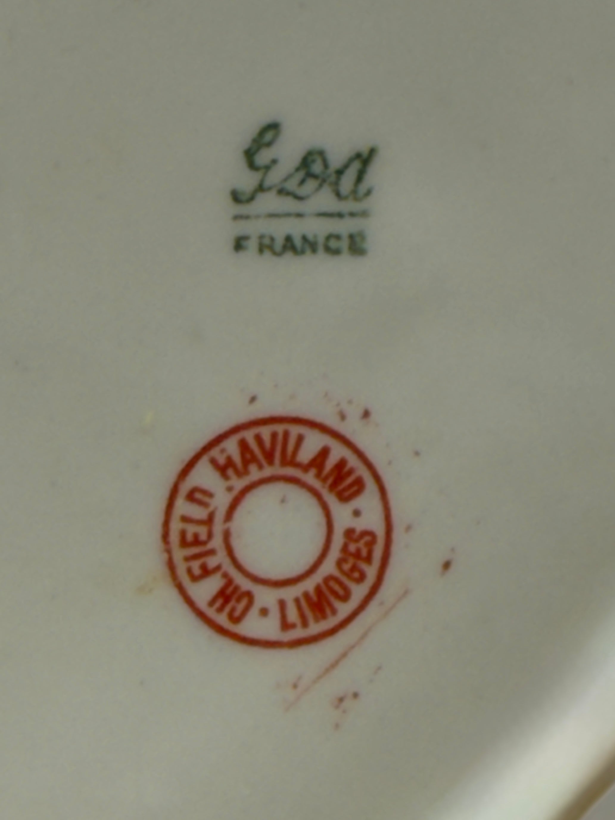 Limoges French Porcelain Serving Dish