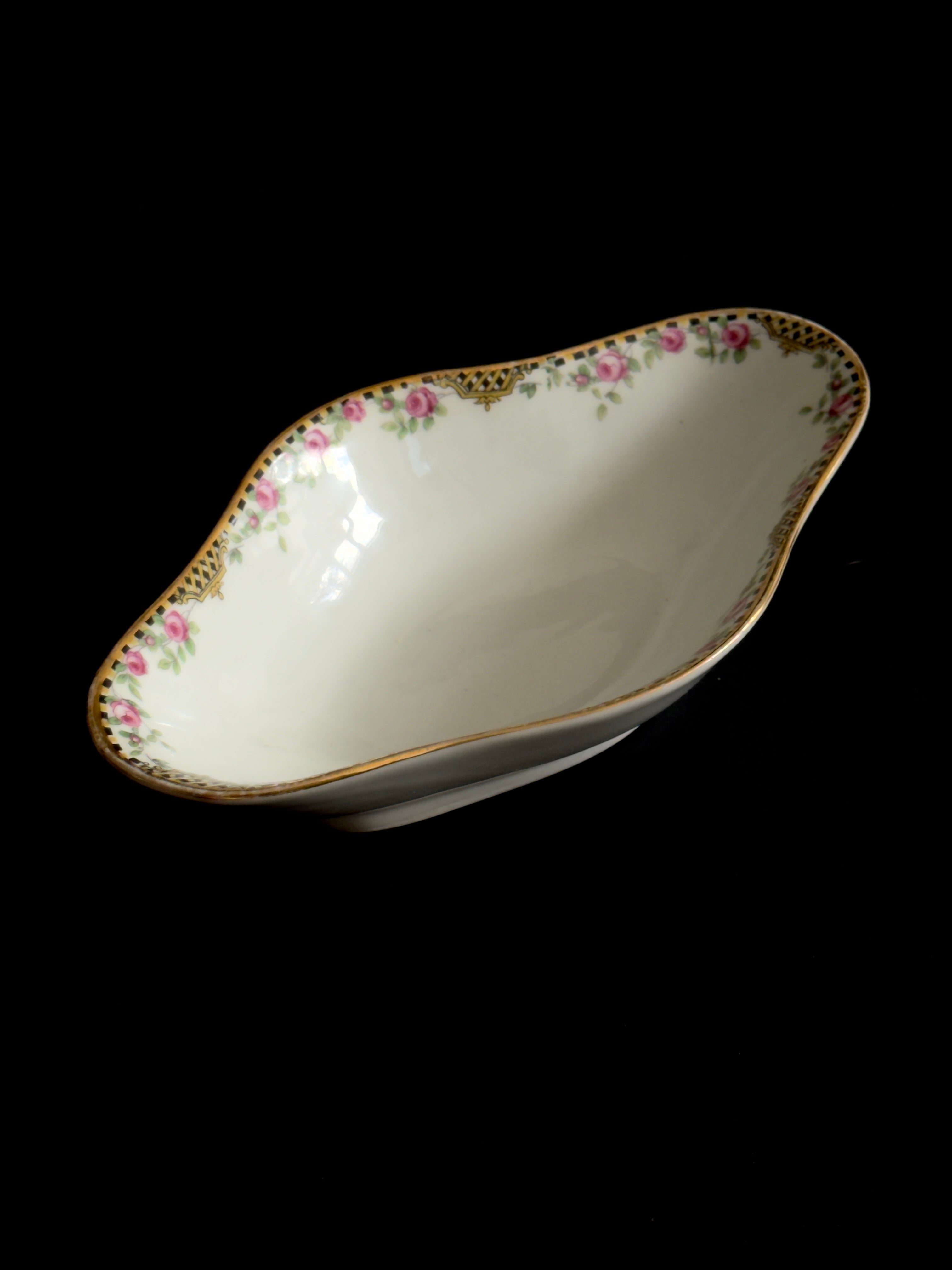 Limoges French Porcelain Serving Dish